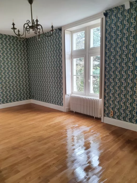 Rénovation intérieur d'un séjour à Saint-Jean Saint-Germain, Loches, BOISBOURDIN (SARL)