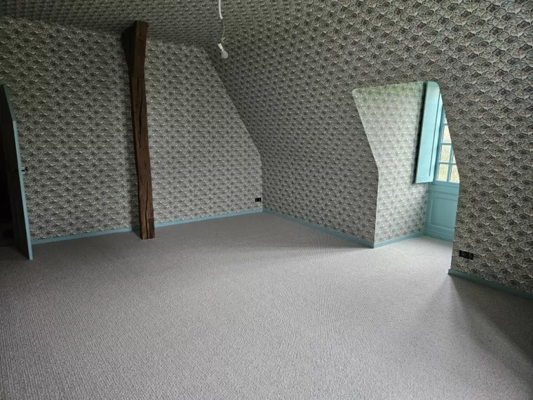 Rénovation intérieur d'une chambre à Saint-Jean Saint Germain, Loches, BOISBOURDIN (SARL)