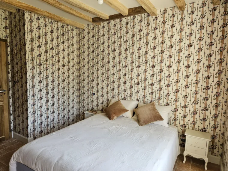 Rénovation intérieure d'une chambre à Céré La Ronde, Loches, BOISBOURDIN (SARL)