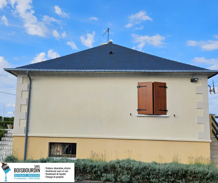 Rénovation d'une toiture en peinture à Loches, Loches, BOISBOURDIN (SARL)