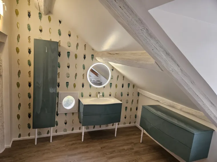 Rénovation intérieure d'une salle de bain à Nouans Les Fontaines, Loches, BOISBOURDIN (SARL)