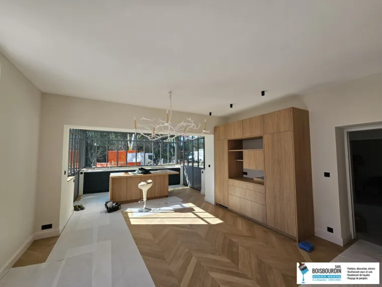 Rénovation intérieur d'une maison à Saint Cyr Sur Loire, Loches, BOISBOURDIN (SARL)