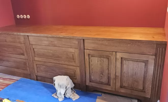 Rénovation intérieur d'une cuisine à Beaulieu Les Loches, Loches, BOISBOURDIN (SARL)