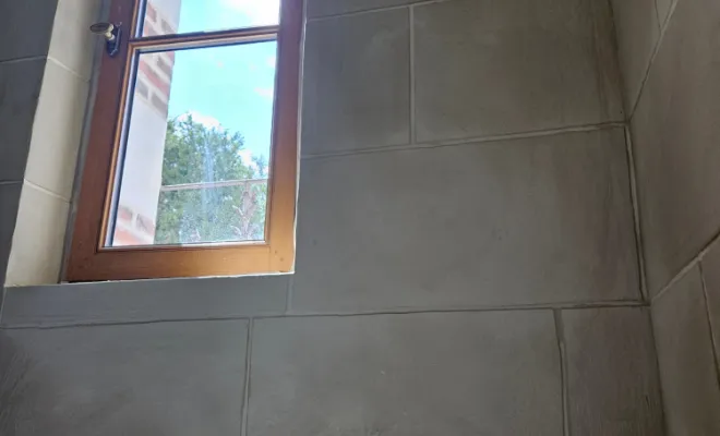 Rénovation intérieure d'une Cage d'escalier en enduit à la chaux à Nouans Les Fontaines, Loches, BOISBOURDIN (SARL)