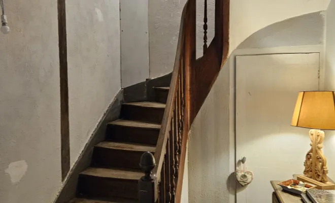 Rénovation intérieure de la Cage d'escalier (Staff) à Loches, Loches, BOISBOURDIN (SARL)