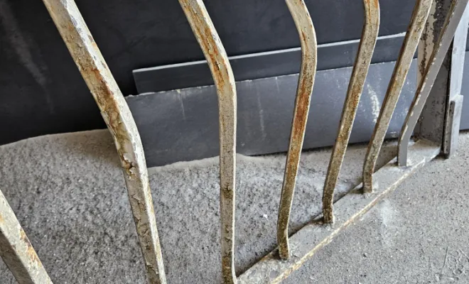 Sablage d'un portail à Perrusson, Loches, BOISBOURDIN (SARL)